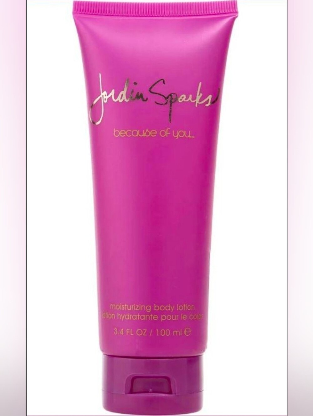 Because Of You Moisturizing Body Lotion — Vibrant Pink 100ml